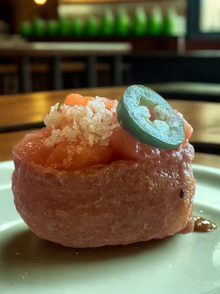 A3 - Spicy Salmon Inari