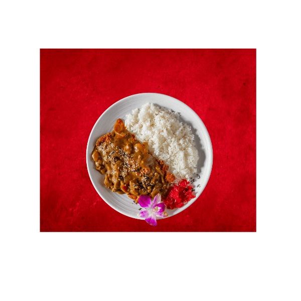 Beef Curry with Chicken Katsu