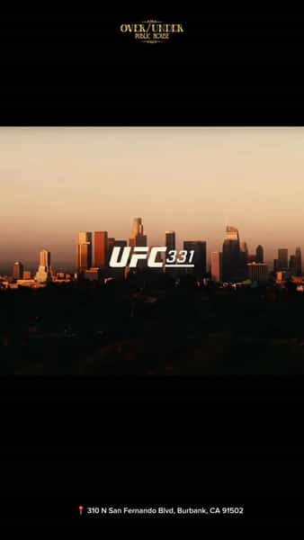 UFC 331 is going down this Saturday 🥊🔥 Catch Van vs. Pantoja, Tsarukyan vs. Ruffy, and the full fight card LIVE at Over Under.

Grab your crew, your drinks, and your seat before the main card starts 🍻📺

#OverUnder #UFC331 #UFCWatchParty #FightNight #BurbankBars