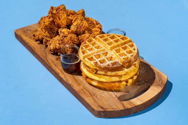 Chicken & Waffles Platter