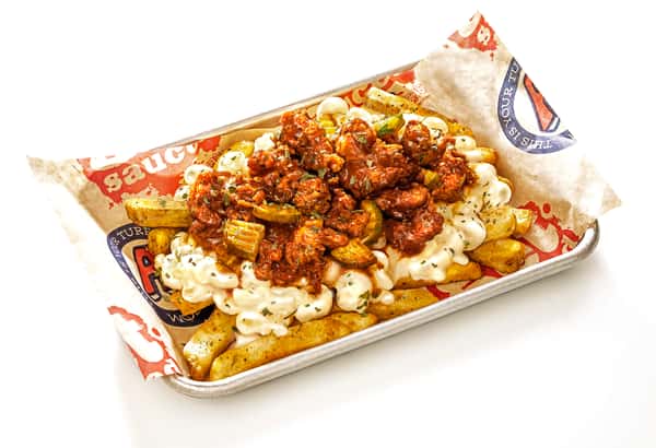 Nashville Hot Mac Fries