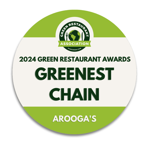 2024 Green Restaurant Awards - Greenest Chain Arooga's