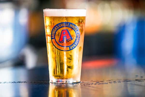 logo beer glass
