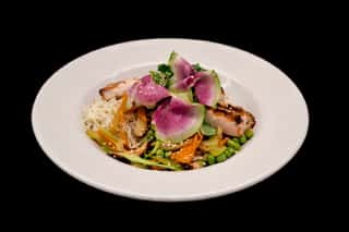 Korean Vegetable Tofu Noodle Stir-fry