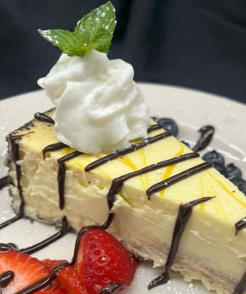 VR homemade seasonal cheesecake