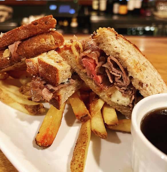 Prime dip Au Jus Panini Bites