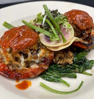 Baked Stuffed Bell Pepper
