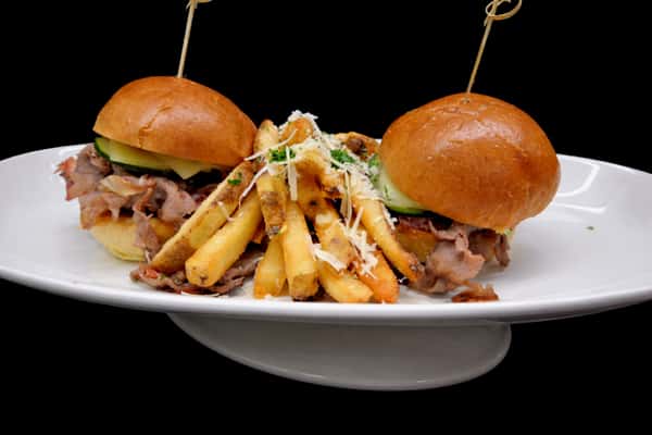 Roast Beef Cubano Sliders