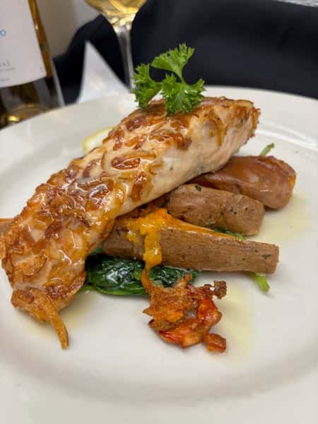 Potato Crusted Salmon