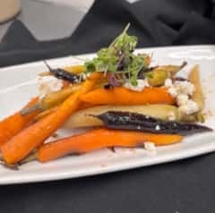Maple Glazed Roasted Baby Rainbow Carrots