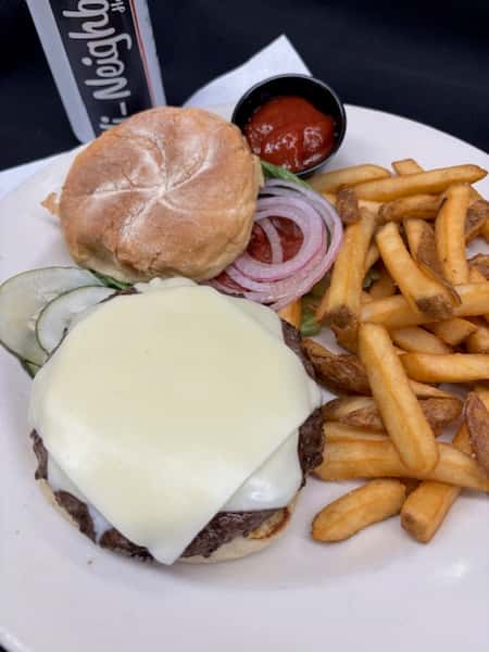 Half Pound Angus Burger