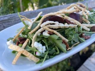 Roasted Beet & Arugula Salad
