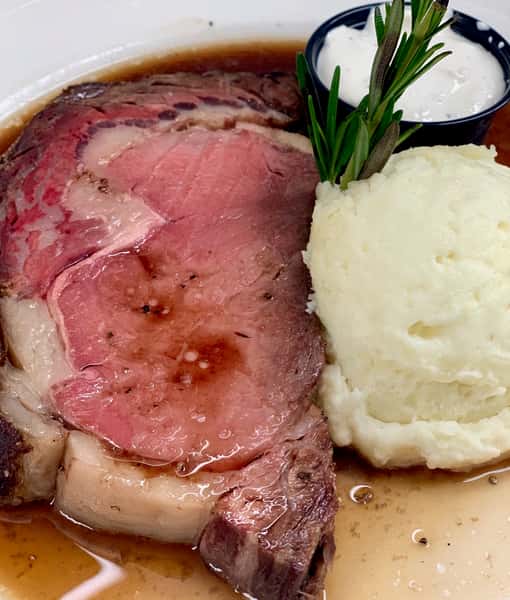 Angus Prime Rib, au jus