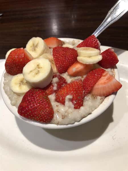 Oatmeal with Fruit on top