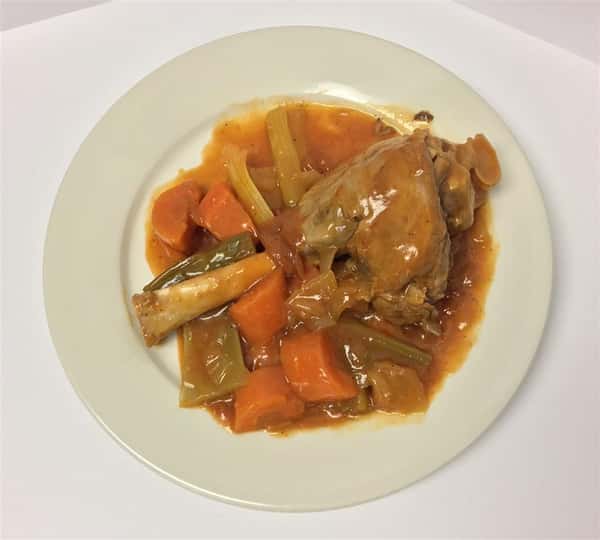 Chef's Special - Baked Lamb Shank