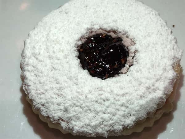 Raspberry Linzer Tart
