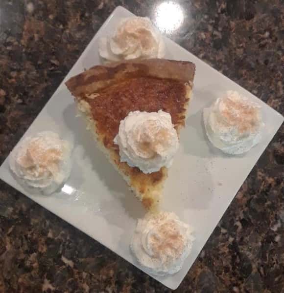 coconut custard pie