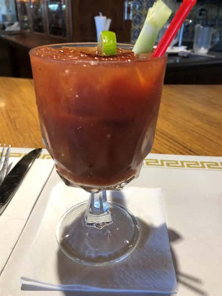 Bloody Mary on Bar
