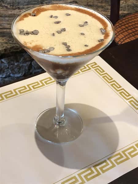 Espresso Chocolate Chip martini