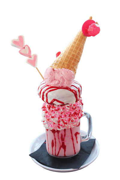 Strawberry Kisses Shake