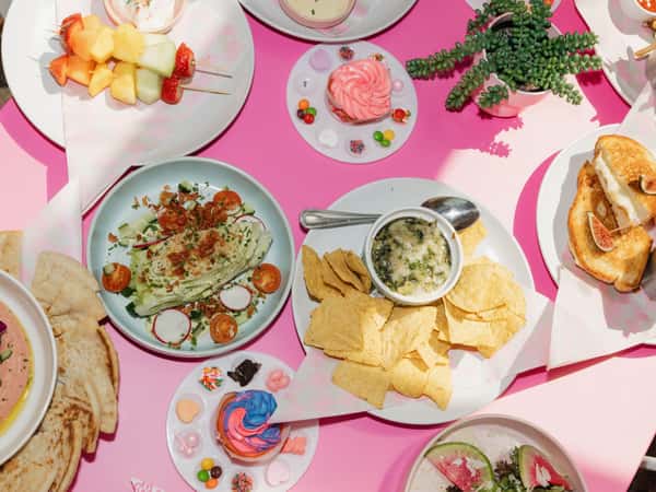 Your table is ready for the full pink experience. 💖

The perfect spread for sharing, snapping, and making your day feel iconic.
