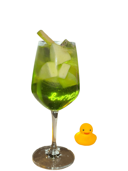 Sparkling Green Sangria