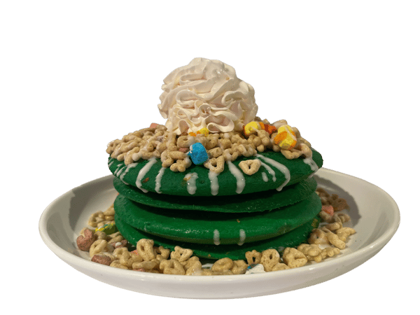 Lucky Clover Pancakes