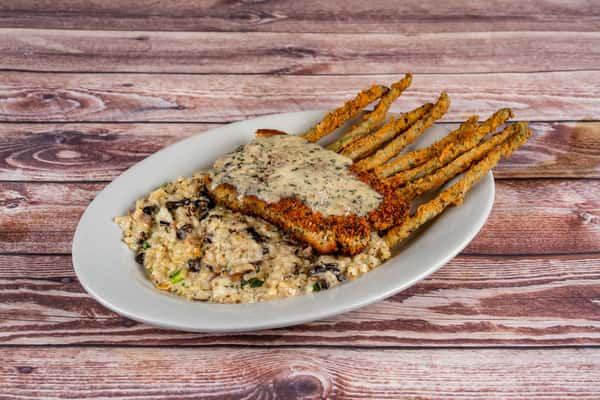panko crusted salmon