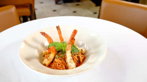 Grilled Shrimp Pomodoro
