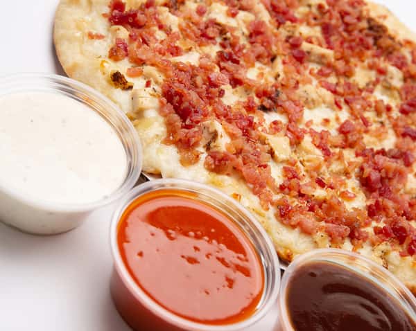 PK Chicken Bacon Ranch Pizza