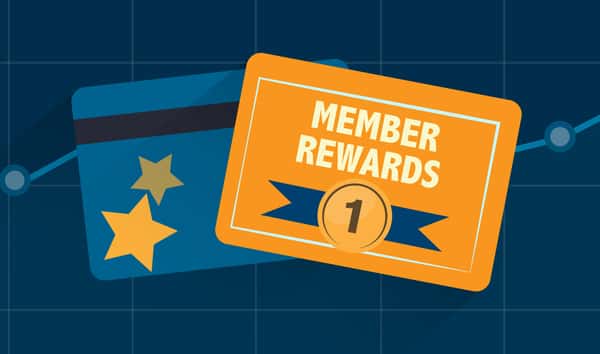 Rewards Program Card decal