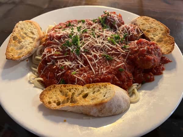 Spaghetti + Meatballs