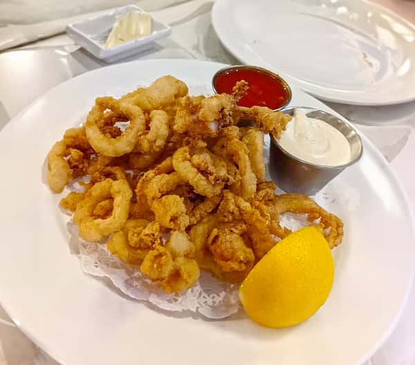 Calamari and dips
