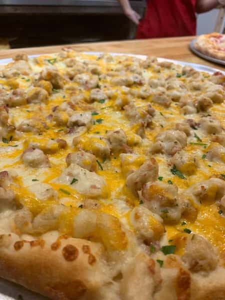 Chicken Bacon Ranch Pizza