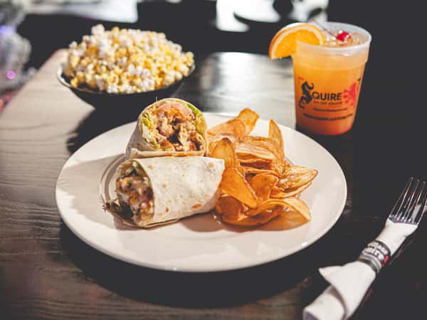 Maria's Crispy Chicken Wrap