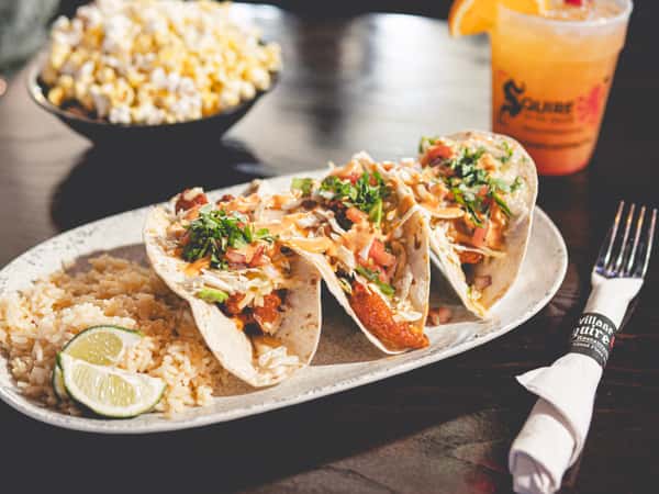 Boom Boom Shrimp Tacos