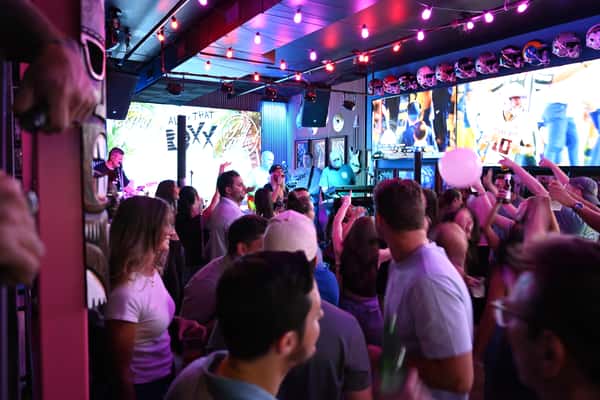 stage with dancing