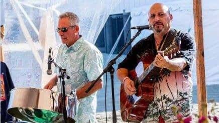 Gary and coco playing music