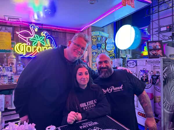 Mike with Brooklyn (Daughter) and DJ Big Country