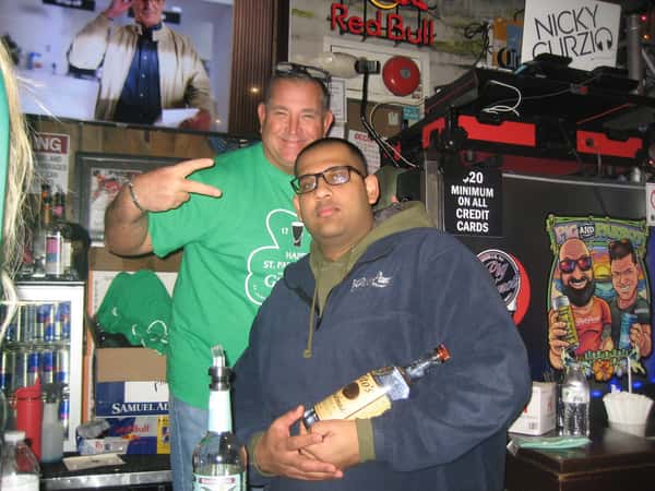 DJ Nick with bouncer