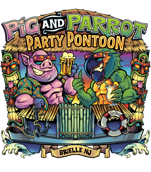 Party Pontoon Logo