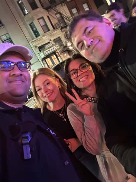 Bouncers with the prettiest customers