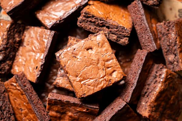 A brownie tray