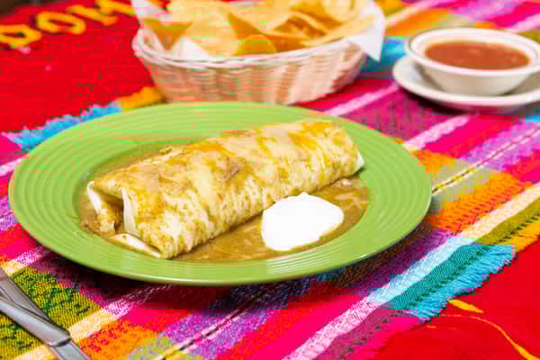 B-6 Burrito Verde