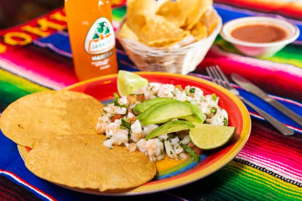 A-8 Ceviche Tostada