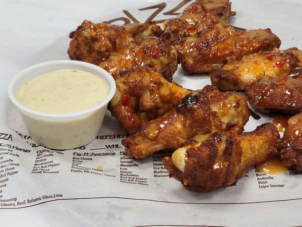 Pow Pow Wings Lafayette Menu Pizza Artista and Pizza Amore