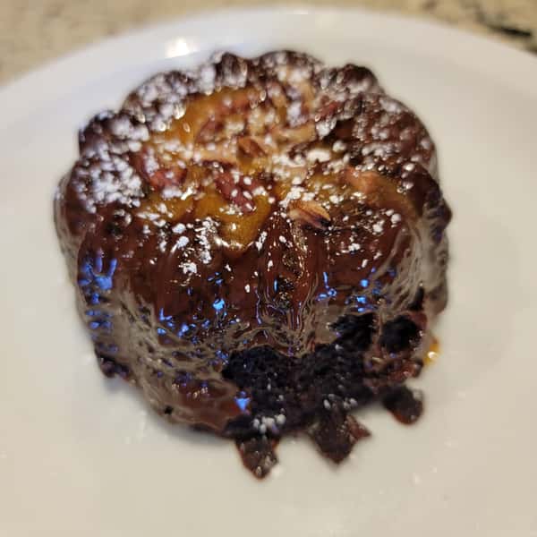 Turtle Molten Lava Cake