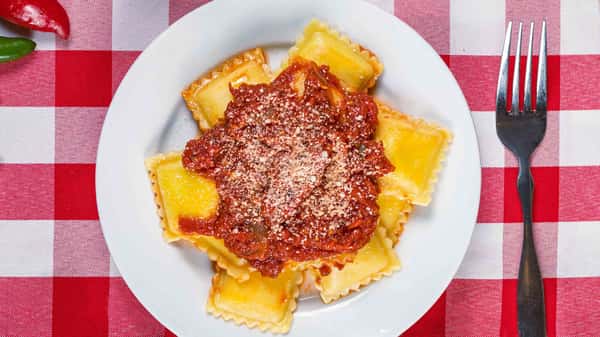 Ravioli (Spinach, Meat, or Cheese)