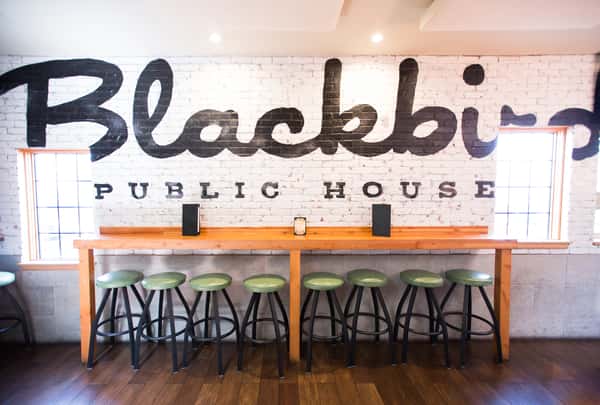 Blackbird wall mural