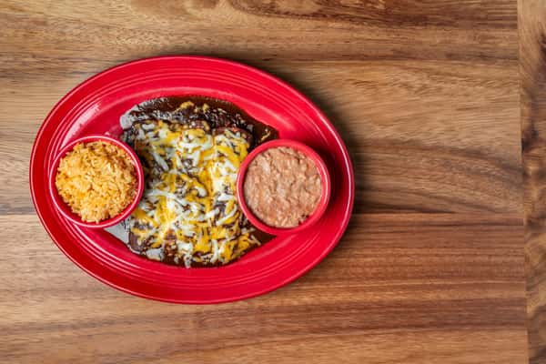 Chicken Mole Enchiladas
